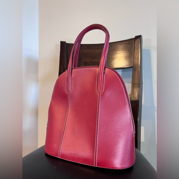 Vintage Lancel leather handbag - Picture 3 of 16